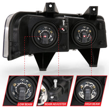 Load image into Gallery viewer, Anzo USA 111474 Crystal Headlight Set
