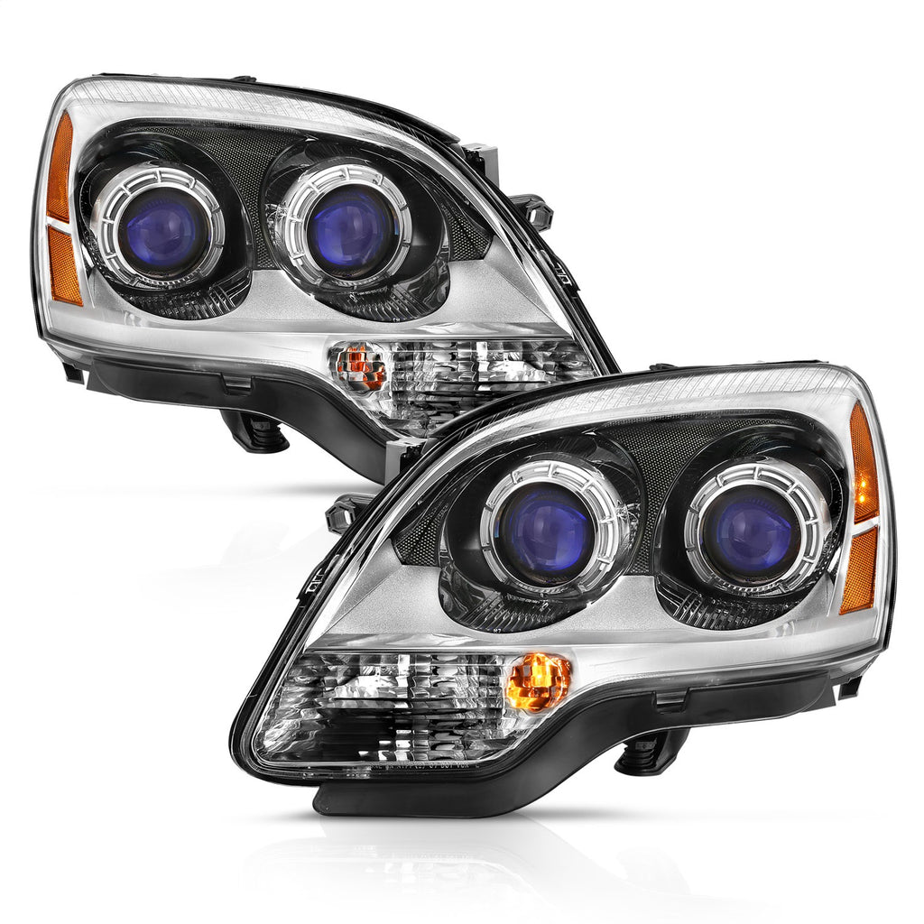 Anzo USA 111476 Crystal Headlight Set Fits 07-12 Acadia