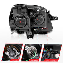 Load image into Gallery viewer, Anzo USA 111476 Crystal Headlight Set Fits 07-12 Acadia