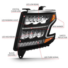 Load image into Gallery viewer, Anzo USA 111478 LED Crystal Headlight