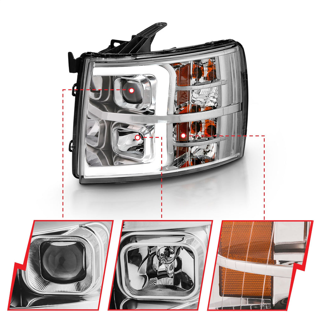 Anzo USA 111481 Projector Headlight Set