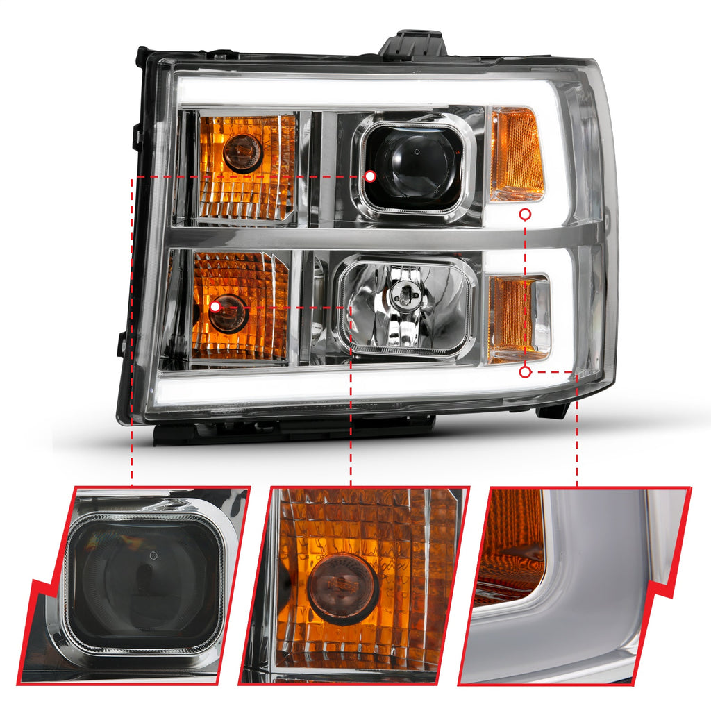 Anzo USA 111483 Projector Headlight Set
