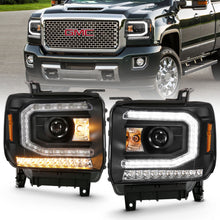 Load image into Gallery viewer, Anzo USA 111485 Projector Headlight Set Fits 16-19 Sierra 1500