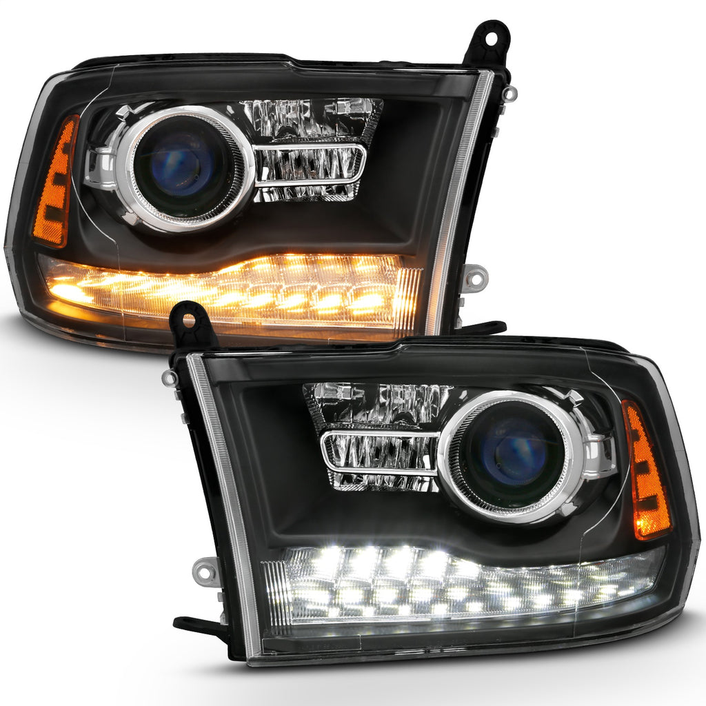 Anzo USA 111489 Projector Headlight Set w/Halo