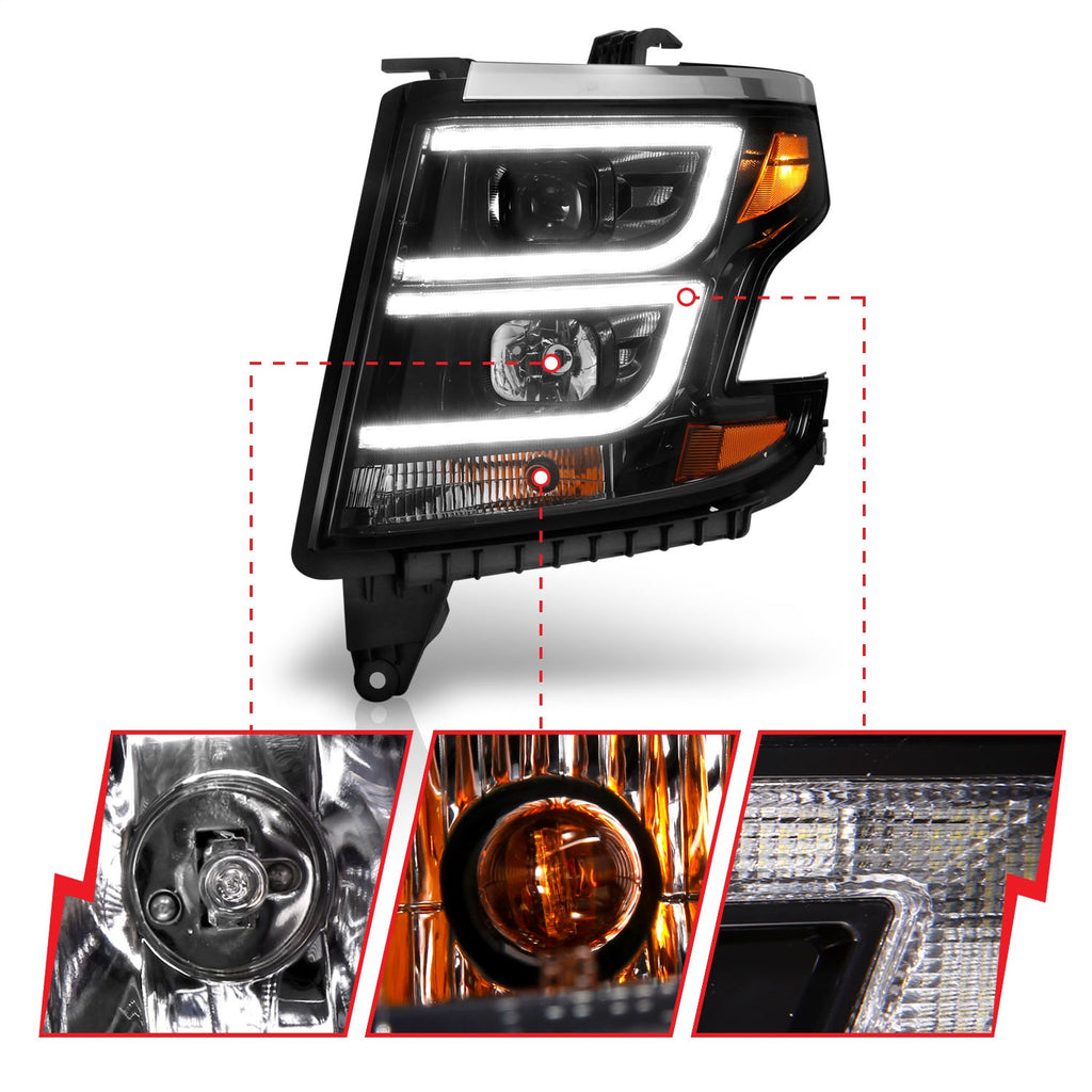 Anzo USA 111492 Projector Headlight Set