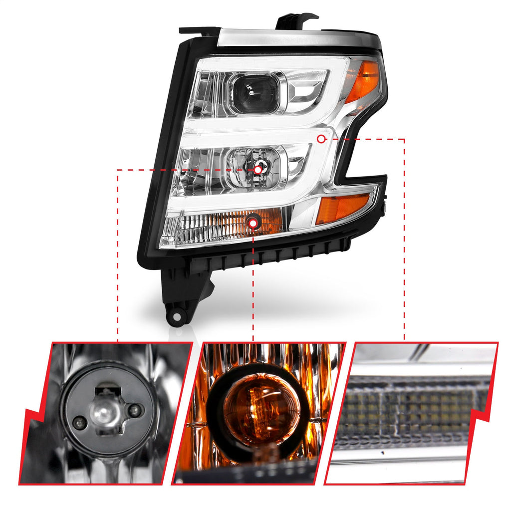 Anzo USA 111493 Projector Headlight Set