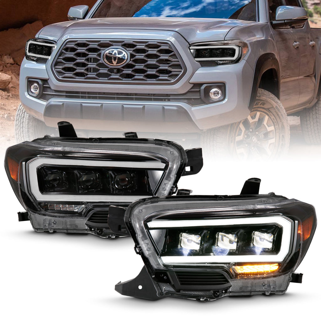 Anzo USA 111496 LED Projector Headlight Fits 16-22 Tacoma