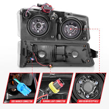 Load image into Gallery viewer, Anzo USA 111502 Crystal Headlight Set