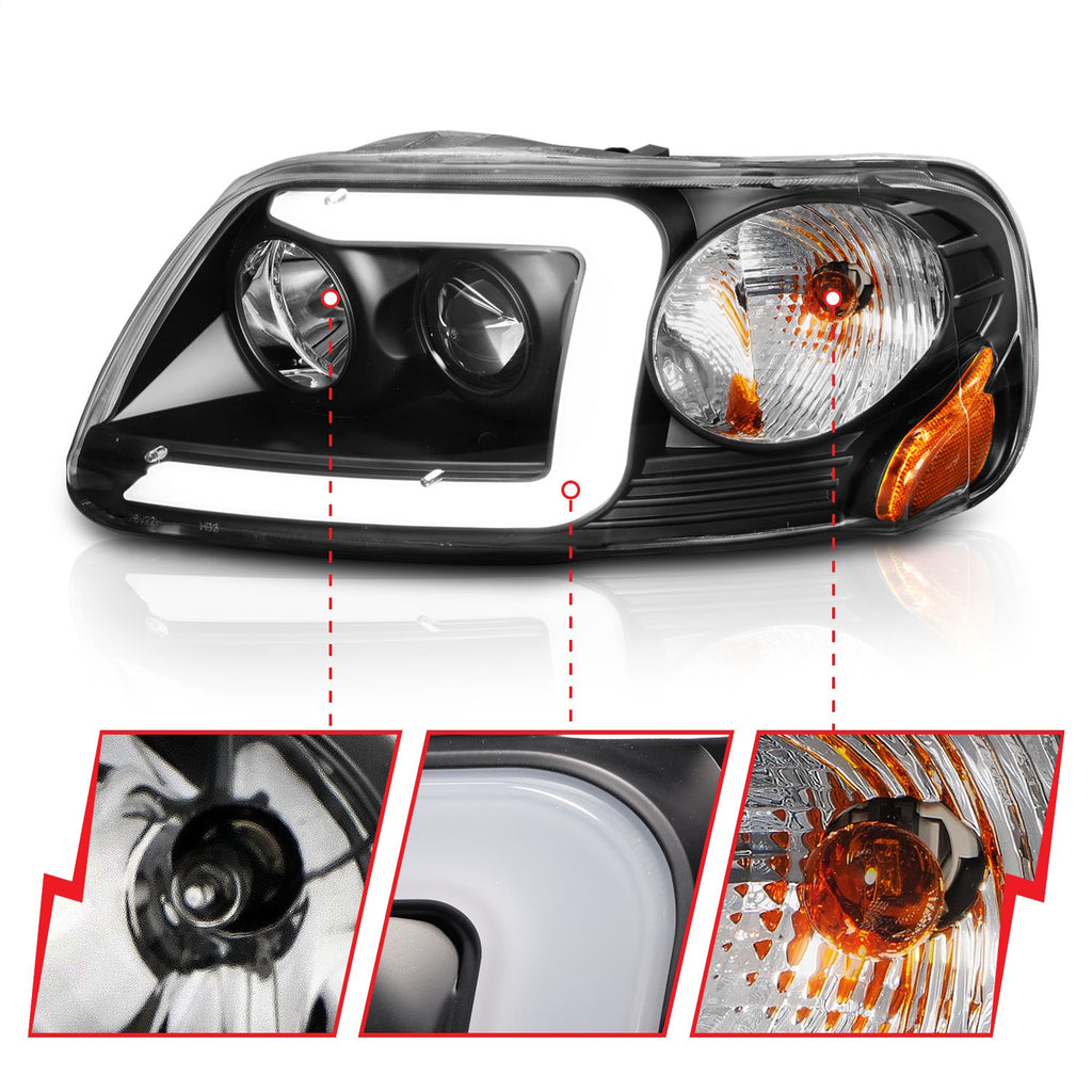 Anzo USA 111503 Projector Headlight Set