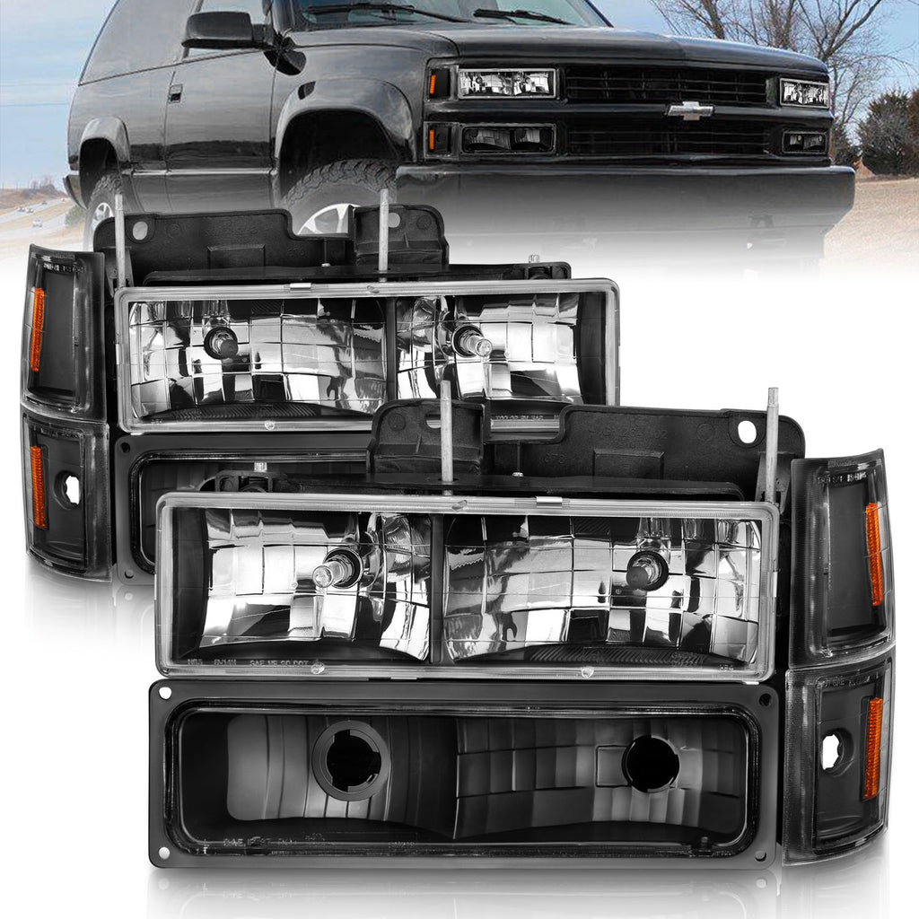 Anzo USA 111505 Crystal Headlight Set