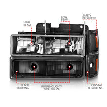 Load image into Gallery viewer, Anzo USA 111505 Crystal Headlight Set