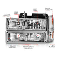 Load image into Gallery viewer, Anzo USA 111506 Crystal Headlight Set