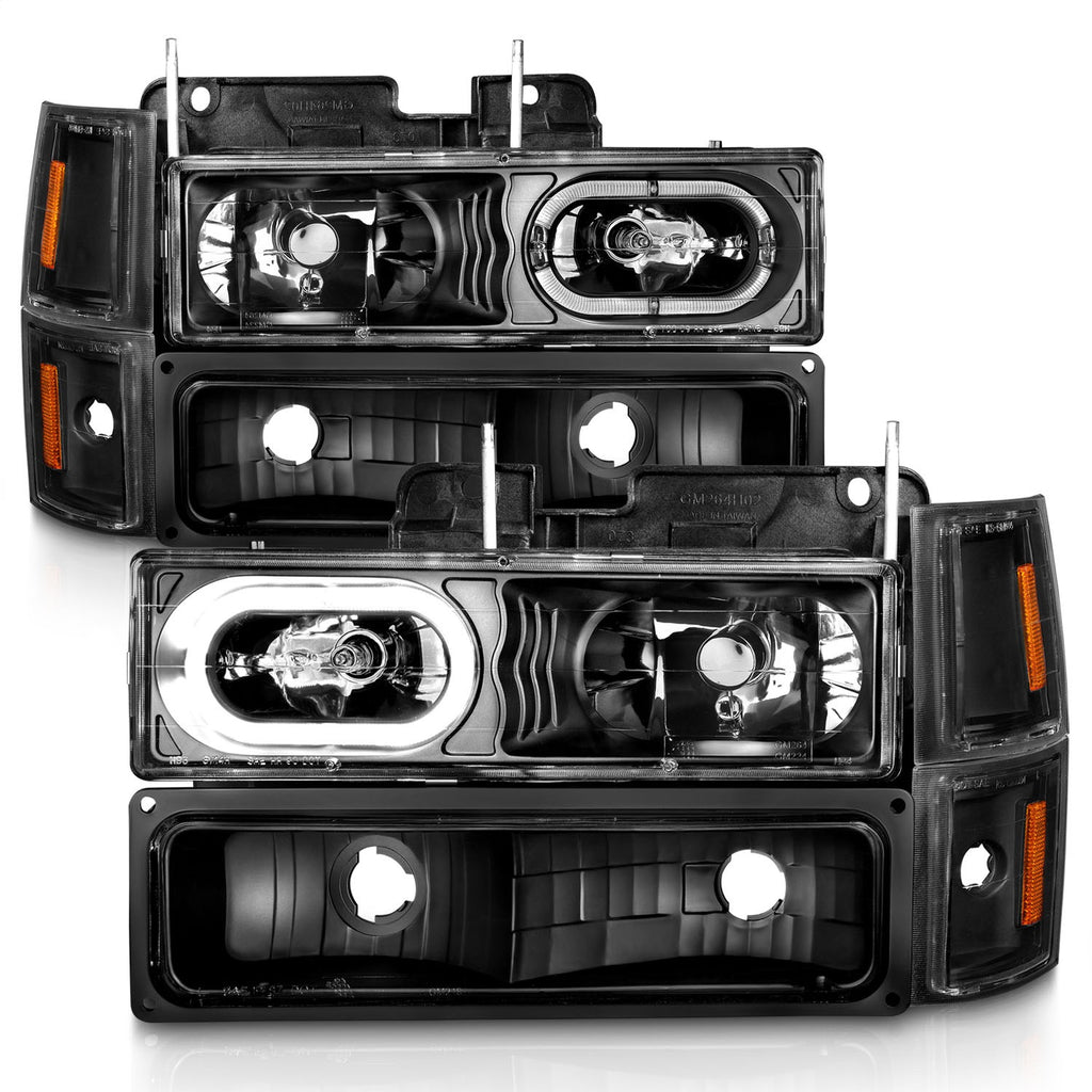 Anzo USA 111507 Crystal Headlight Set