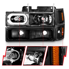 Load image into Gallery viewer, Anzo USA 111507 Crystal Headlight Set