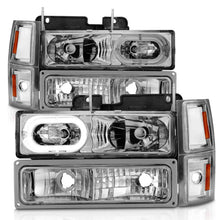 Load image into Gallery viewer, Anzo USA 111508 Crystal Headlight Set w/Halo
