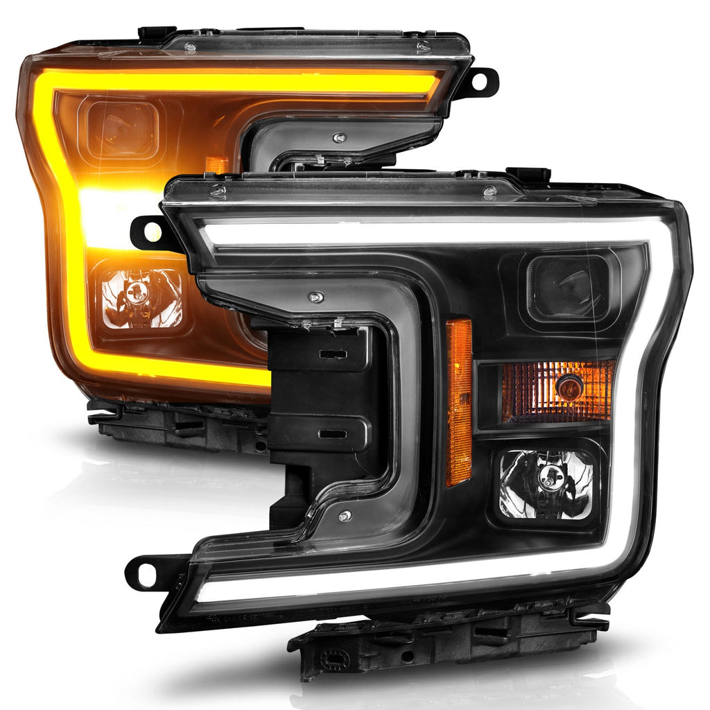 Anzo USA 111509 Projector Headlight Set Fits 18-20 F-150