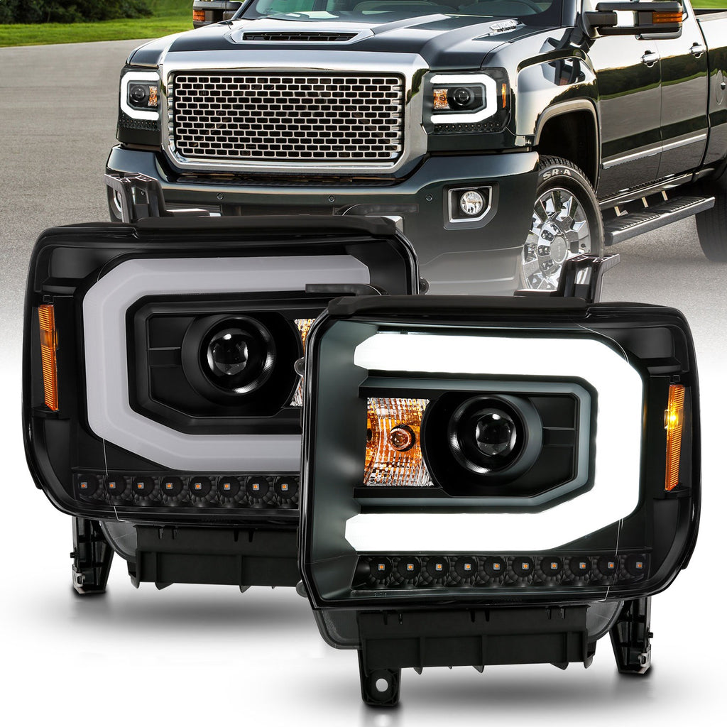 Anzo USA 111513 Projector Headlight Set w/Halo