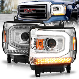 Anzo USA 111514 Projector Headlight Set w/Halo