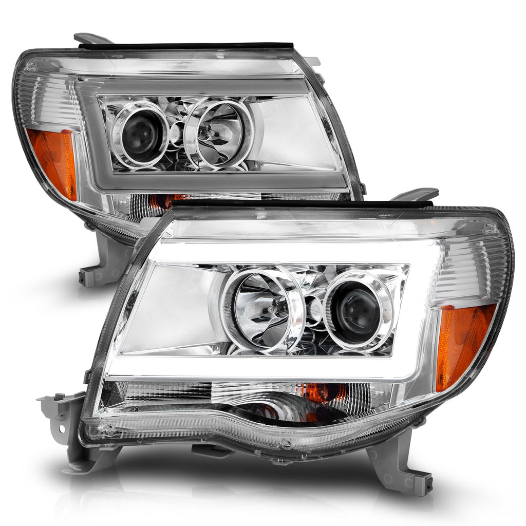 Anzo USA 111518 Projector Headlight Set Fits 05-17 Tacoma