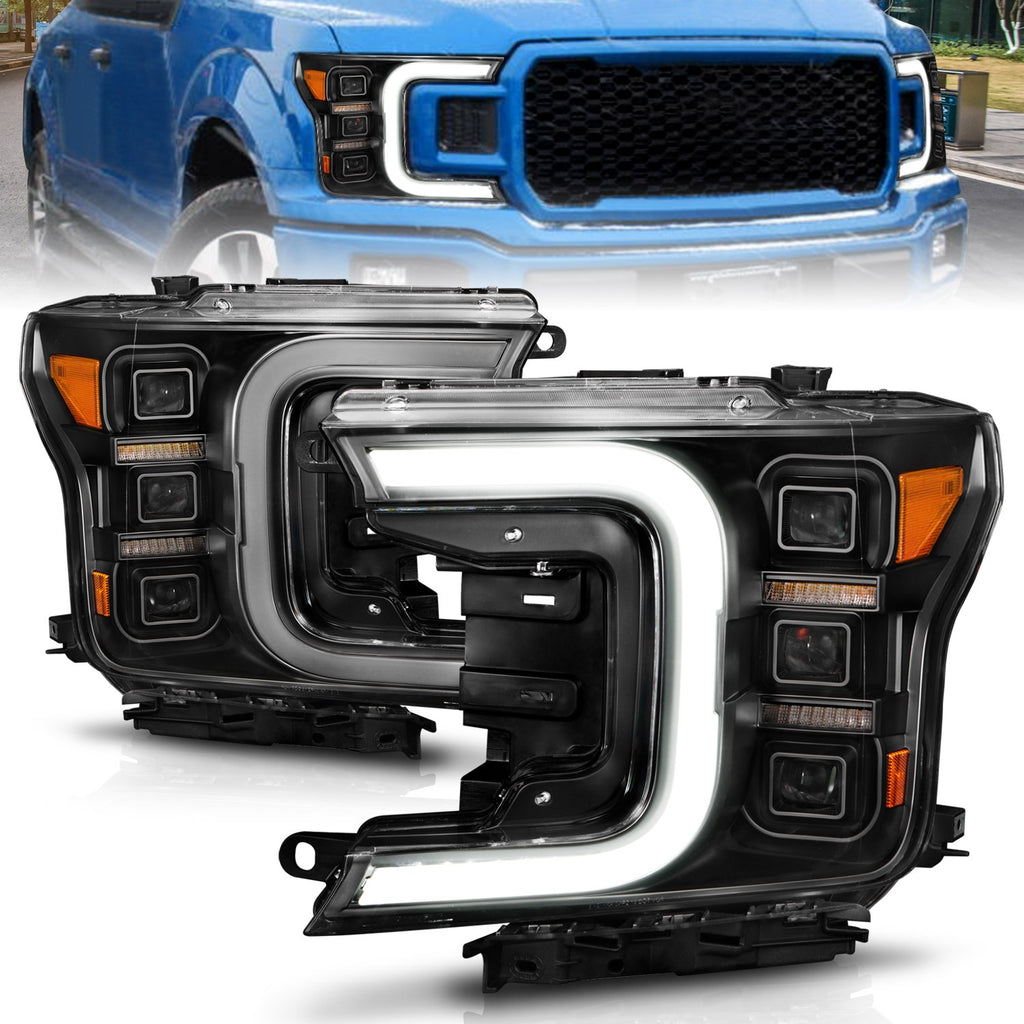 Anzo USA 111519 LED Projector Headlight Fits 18-20 F-150