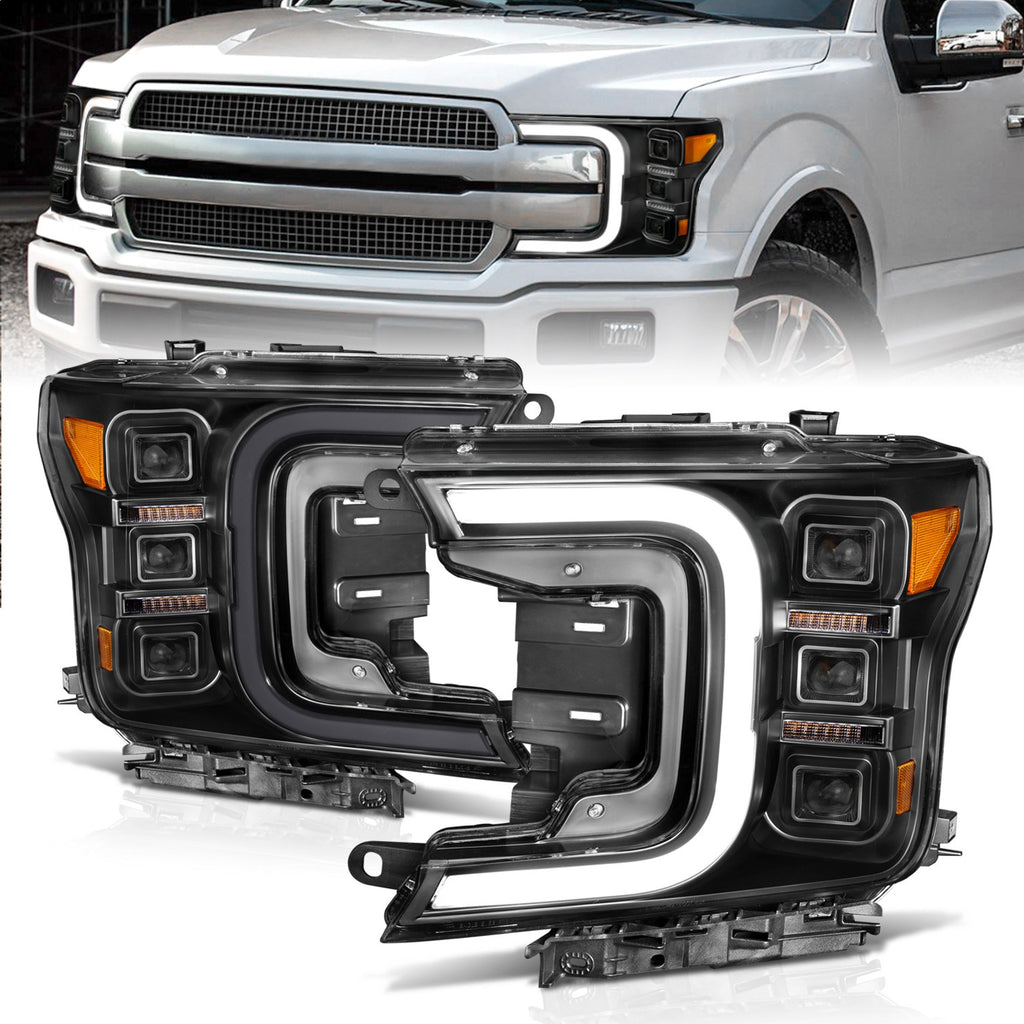 Anzo USA 111520 LED Projector Headlight Fits 18-20 F-150