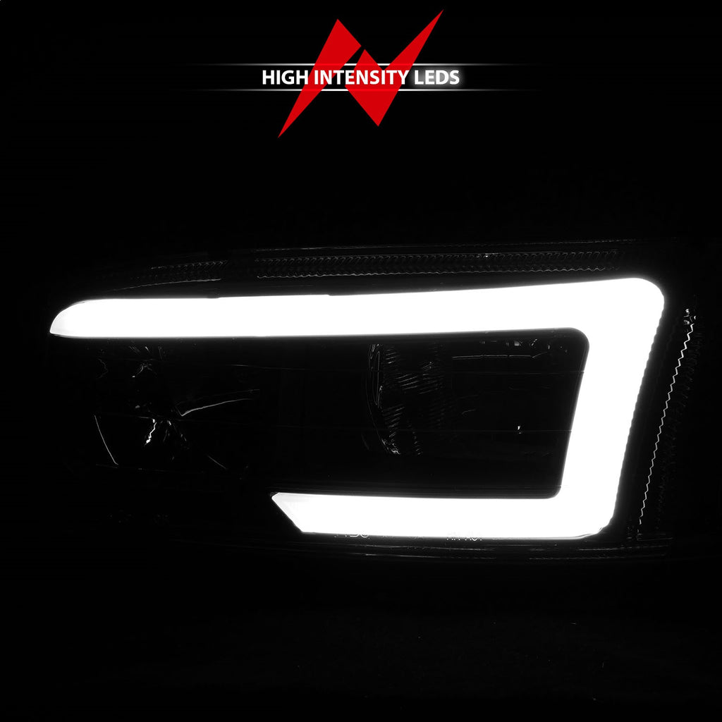 Anzo USA 111522 Crystal Headlight Set