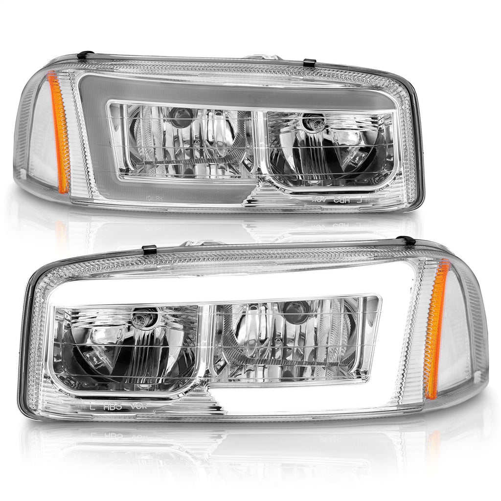 Anzo USA 111523 Crystal Headlight Set