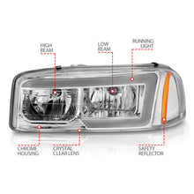 Load image into Gallery viewer, Anzo USA 111523 Crystal Headlight Set