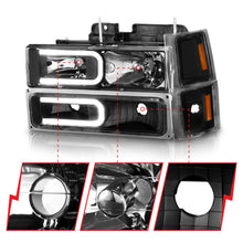 Load image into Gallery viewer, Anzo USA 111528 Crystal Headlight Set