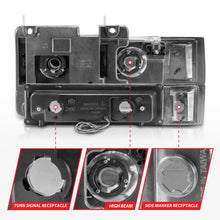 Load image into Gallery viewer, Anzo USA 111529 Crystal Headlight Set