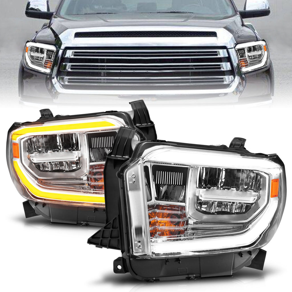 Anzo USA 111532 LED Crystal Headlight Fits 14-17 Tundra