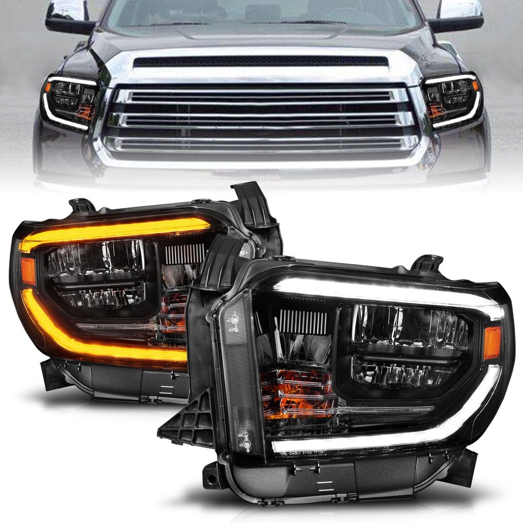 Anzo USA 111533 LED Crystal Headlight Fits 14-21 Tundra