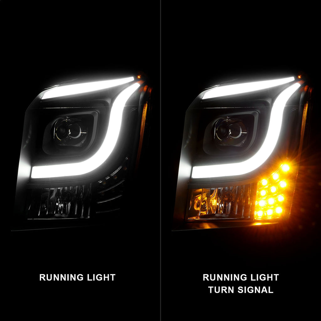 Anzo USA 111535 Projector Headlight Set Fits 15-20 Yukon Yukon XL