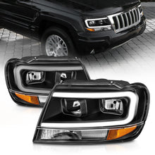 Load image into Gallery viewer, Anzo USA 111537 Crystal Headlight Set Fits 99-04 Grand Cherokee (WJ)