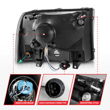 Load image into Gallery viewer, Anzo USA 111549 Crystal Headlight Set