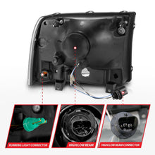 Load image into Gallery viewer, Anzo USA 111550 Crystal Headlight Set