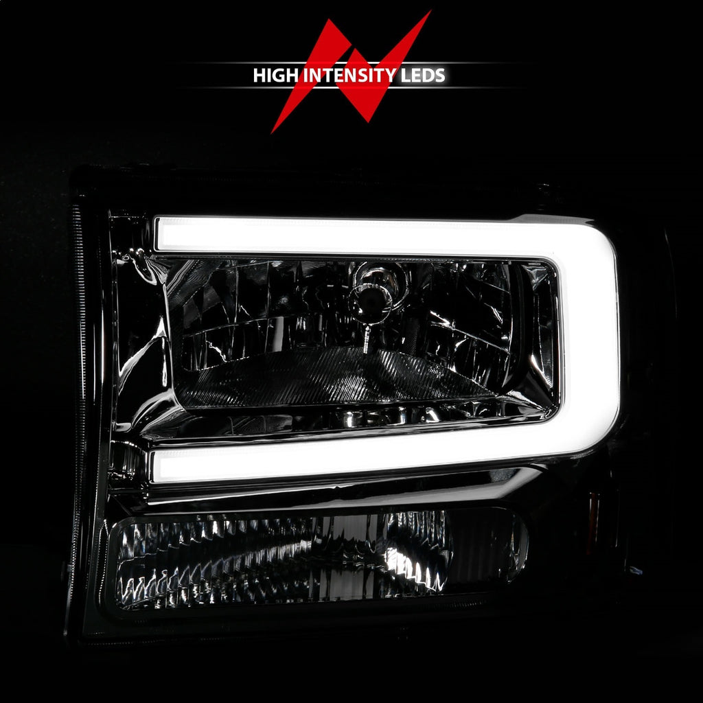 Anzo USA 111550 Crystal Headlight Set