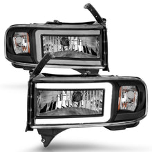 Load image into Gallery viewer, Anzo USA 111554 LED Crystal Headlight Fits 94-02 Ram 2500 Ram 3500