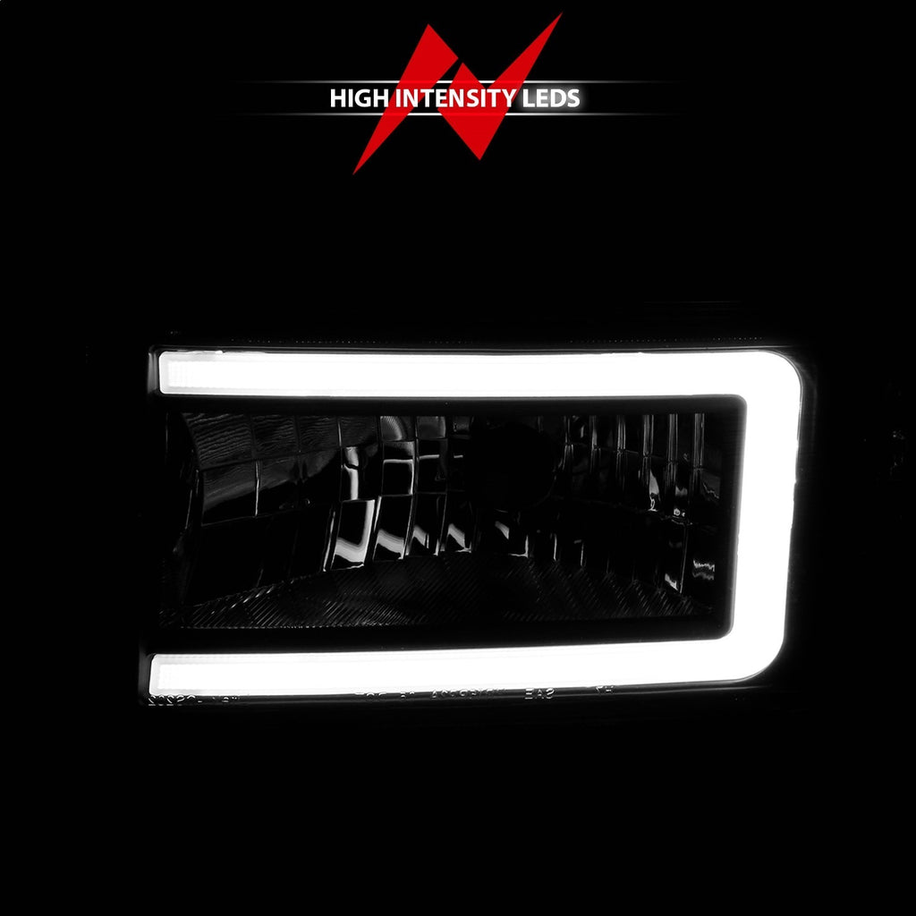 Anzo USA 111554 LED Crystal Headlight Fits 94-02 Ram 2500 Ram 3500