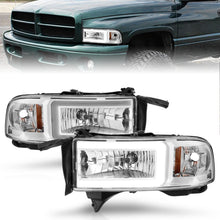 Load image into Gallery viewer, Anzo USA 111555 LED Crystal Headlight Fits 94-02 Ram 2500 Ram 3500
