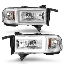 Load image into Gallery viewer, Anzo USA 111555 LED Crystal Headlight Fits 94-02 Ram 2500 Ram 3500