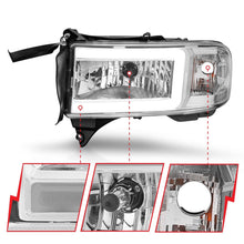 Load image into Gallery viewer, Anzo USA 111555 LED Crystal Headlight Fits 94-02 Ram 2500 Ram 3500