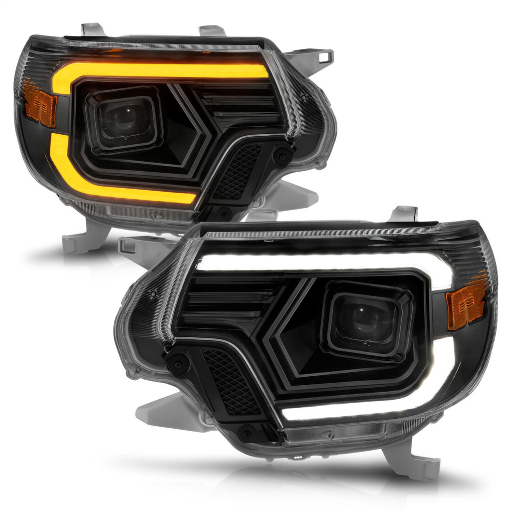 Anzo USA 111556 Projector Headlight Set Fits 12-15 Tacoma