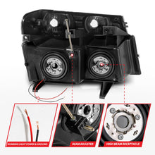 Load image into Gallery viewer, Anzo USA 111559 Crystal Headlight Set