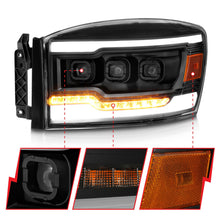 Load image into Gallery viewer, Anzo USA 111560 LED Projector Headlight Fits 06-08 Ram 1500 Ram 2500 Ram 3500