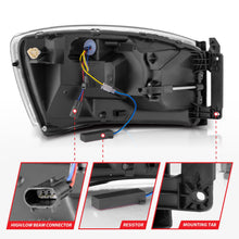 Load image into Gallery viewer, Anzo USA 111561 LED Projector Headlight Fits 06-08 Ram 1500 Ram 2500 Ram 3500