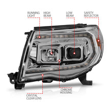 Load image into Gallery viewer, Anzo USA 111565 Projector Headlight Set Fits 05-11 Tacoma