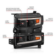 Load image into Gallery viewer, Anzo USA 111566-L LED Projector Headlight Fits 19-21 Silverado 1500