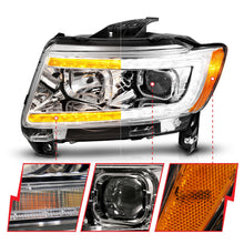 Load image into Gallery viewer, Anzo USA 111569 Projector Headlight Set Fits 11-13 Grand Cherokee (WK2)