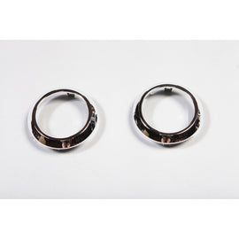 Rugged Ridge 11156.10 AC Vent Trim Cover Fits 07-10 Wrangler (JK)